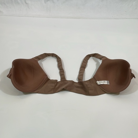 Spanx Bra-llelujah Lightly Lined Full Coverage Bra 38DD Cafe Au Lait EUC - Picture 7 of 12
